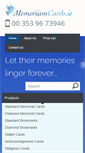 Mobile Screenshot of memoriamcards.ie